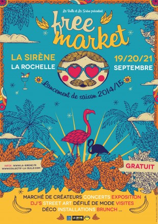 Affiche expo Free Market